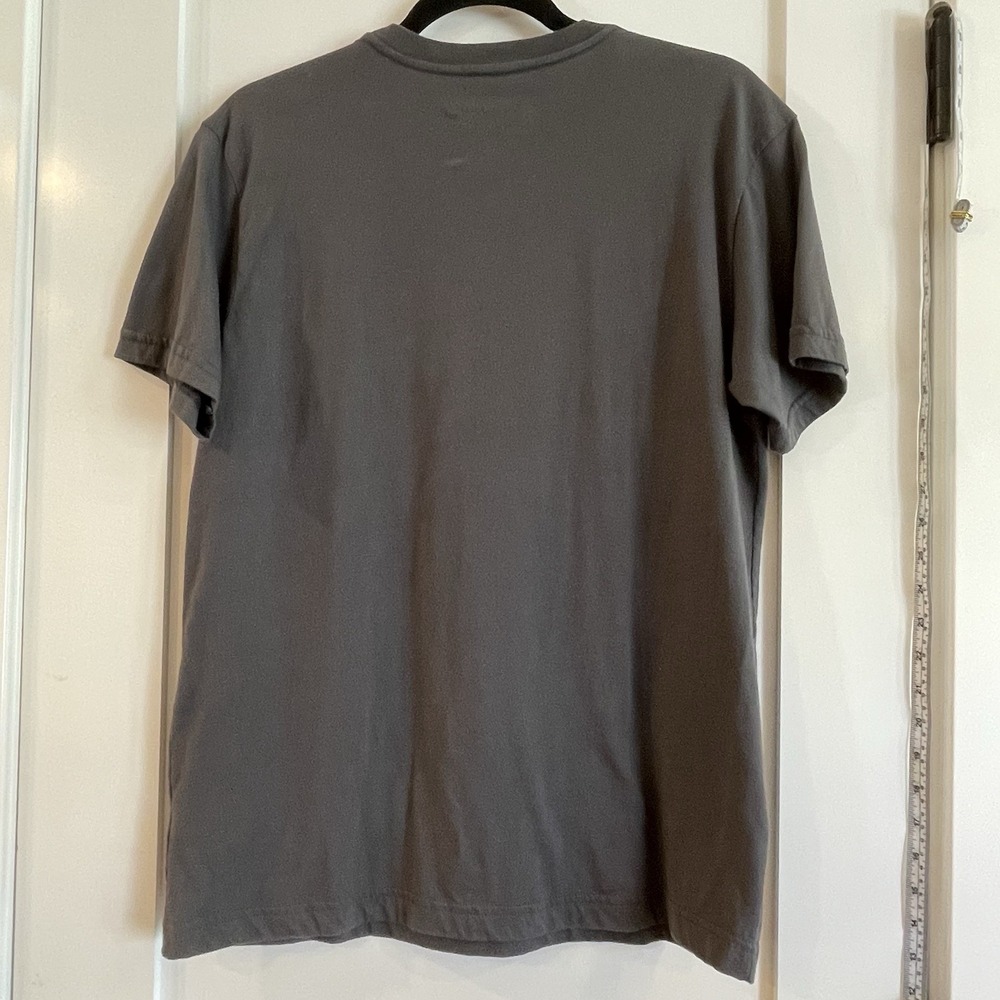 Miller High Life Old Navy Mens Tee T Shirt Gray Logo Short Sleeve Classic Medium - Picture 2 of 10